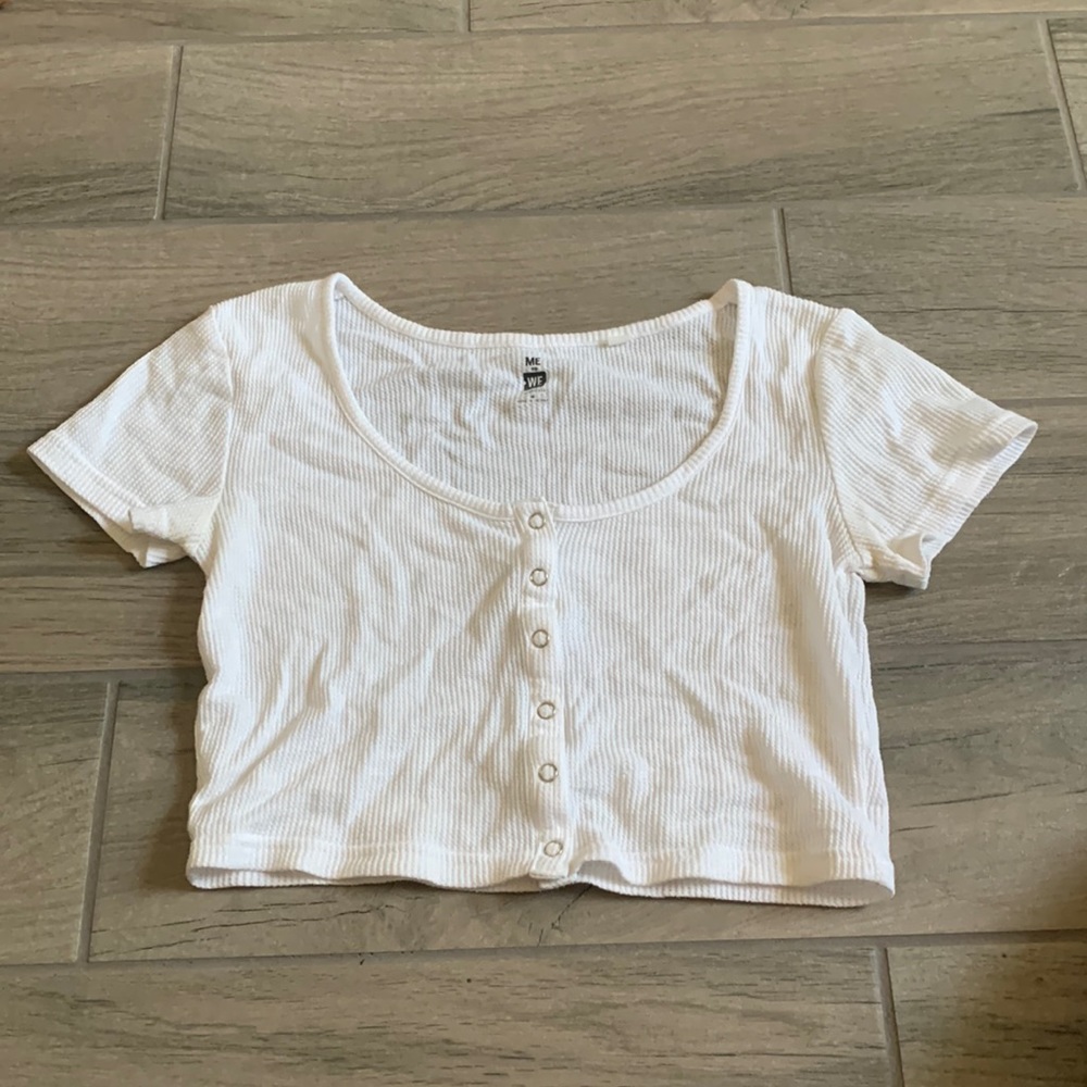 Me to we white top